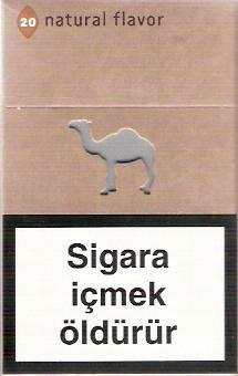 Camel Natural Flavour cigarettes hard box